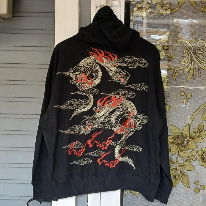 Zip Hoodie Sukajan Dragon