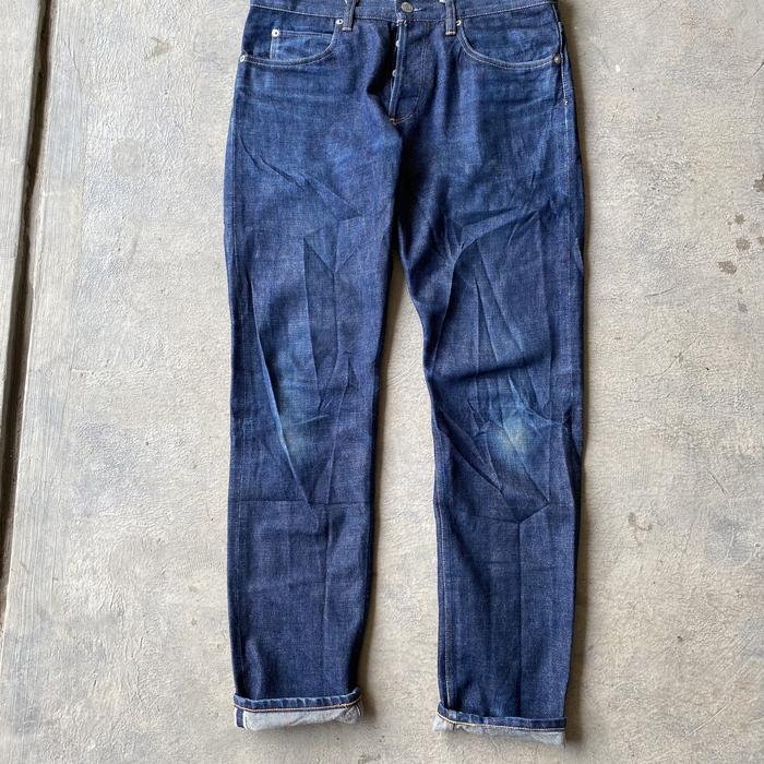Beauty and youth united arrow dropped selvedge jeans