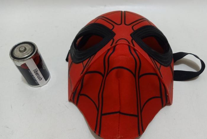 hasbro marvel spiderman homecoming spiderman flip up mask topeng cosplay spiderman