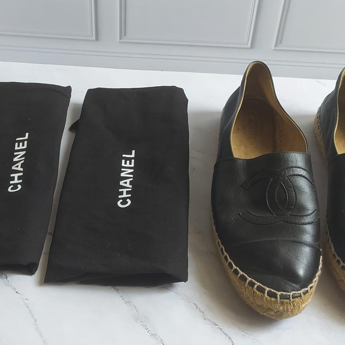 Preloved Authentic Chanel Espadrilles