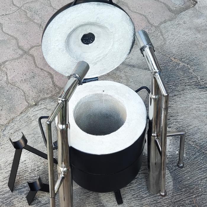 tungku pembakaran logam emas. tungku cruisibel logam mulia. tungku burner supernova 2 burner.kapasit