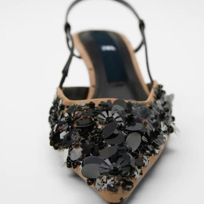 Best Seller Sepatu Heels Zara Wanita Original Branded Store Terbaru FR315