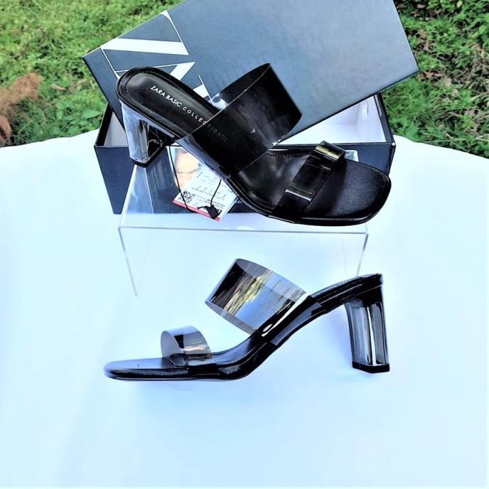 Best Seller Sandal Heels Zara Wanita Original Store MB041