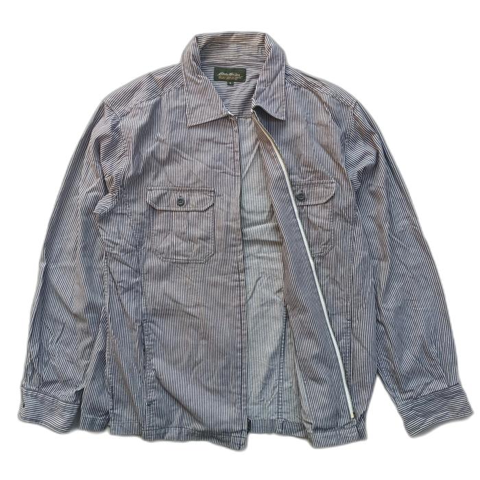 jaket Eddie Bauer work jacket denim hickory wabash casual outer