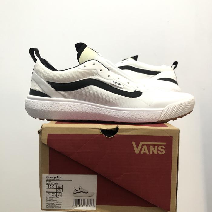 DISKON VANS ULTRARANGE EXO WHITE BLACK ORIGINAL RESMI STORE