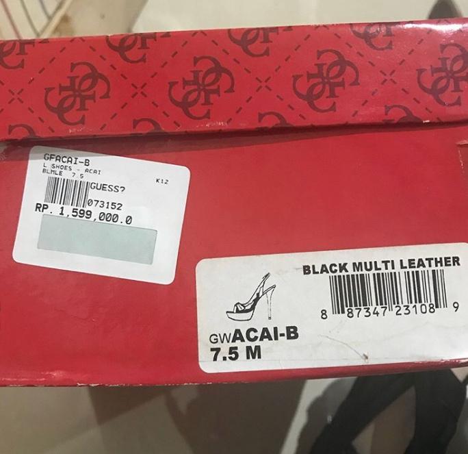 Best Seller Sepatu wanita guess heels original / sepatu bekas / preloved heels