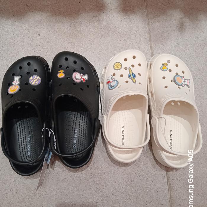 Sandal Cantik Snoopy - Miniso Snoopy the Little Space Explorer Collection Slippers
