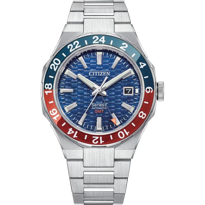 SWISS Import Jam Tangan Pria Original Series 8 GMT Mechanical 880 Navy | NB6030-59L