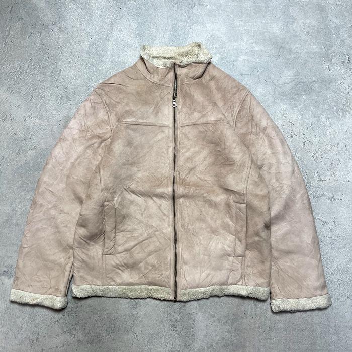 Jaket Suede Uniqlo Sherpha Size M Second