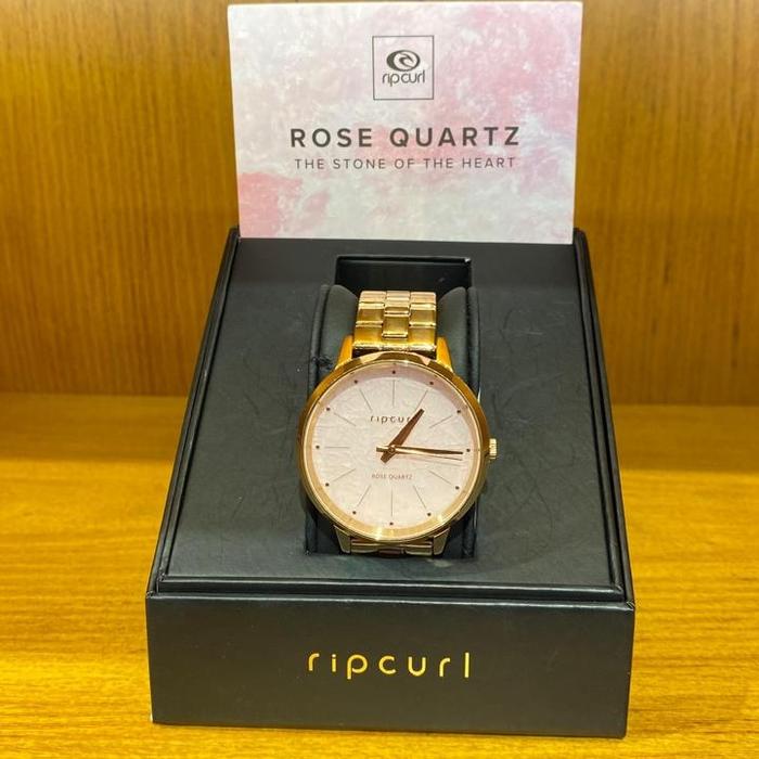 Jam Tangan Rip Curl Lola Slim Rose Quartz Stainless Steel Watch