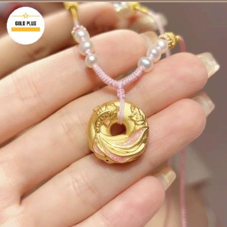 Gelang tali emas hongkong