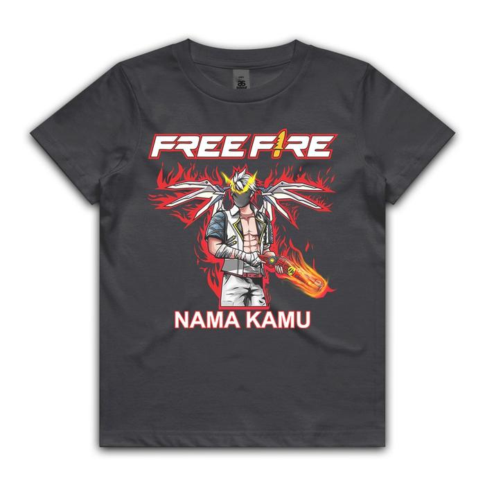 Baju kaos KARAKTER FREEFIRE SG OPM anak dewasa kaos FF freefire SG OPM Unisex