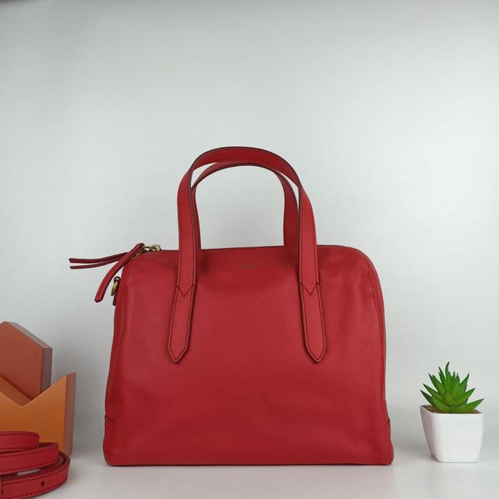 Sydney Satchel * Brick Red