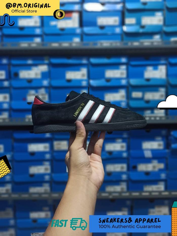 Adidas LONDON 96 Core Black Cloud White IH4773