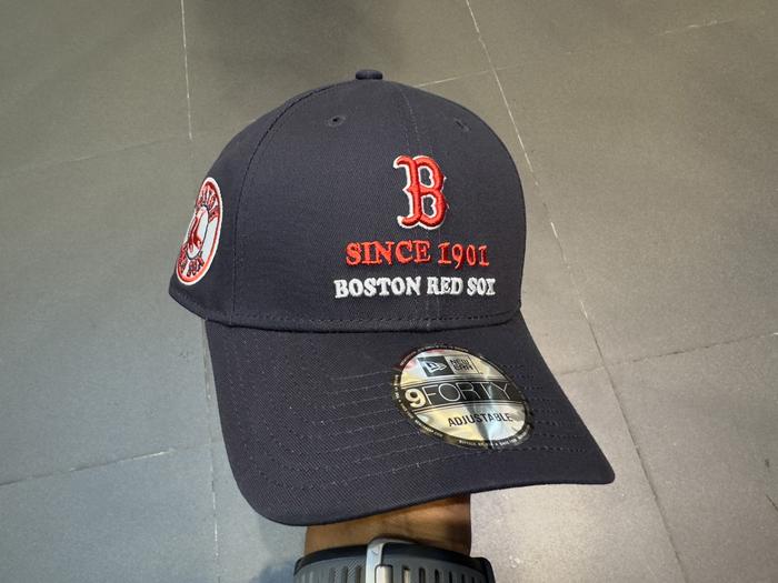 Topi New Era 9Forty Boston Red Sox Home Cheering Navy Cap 100% Original Resmi