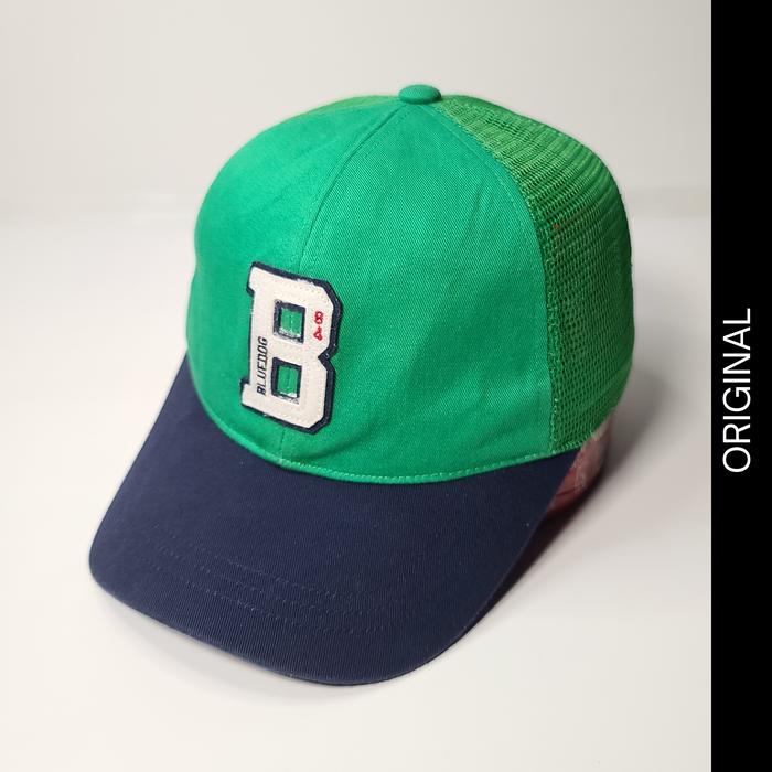 Topi Trucker Jaring Brand Bluedog Logo