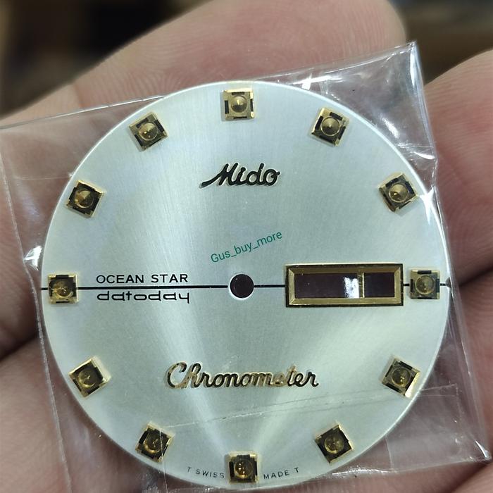Plat Jam Mido & case Mido