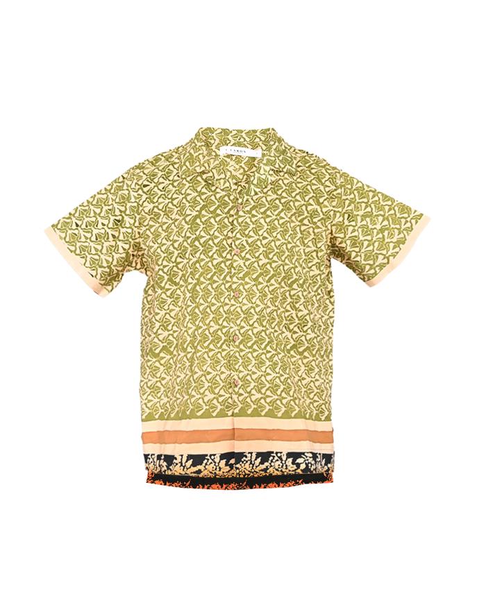 Lakon Kemeja Batik Bowling Shirt Kipas Gantari