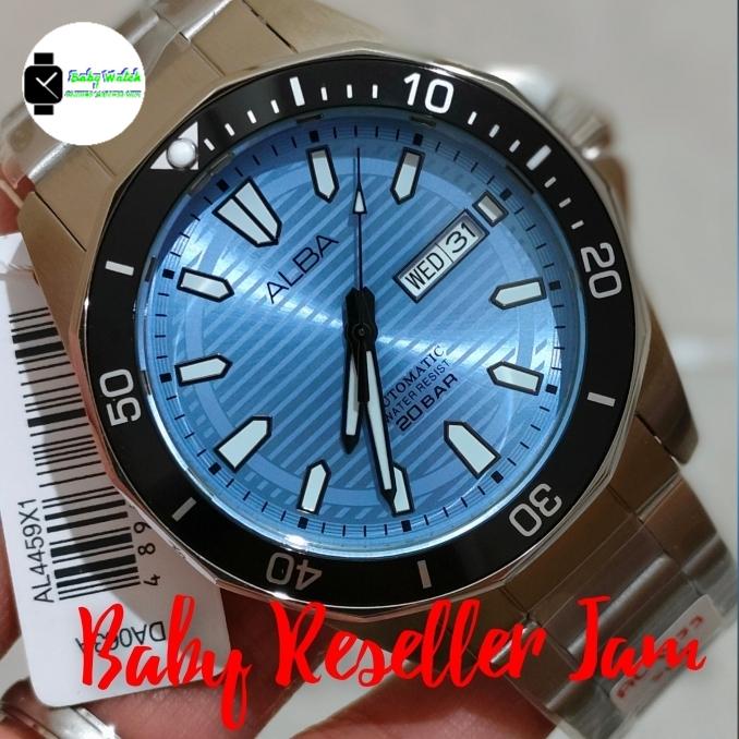 Jam Tangan Alba Men Automatic AL4459 AL4459X1 Original Garansi 1 Tahun