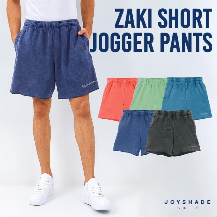 JOY SHADE ZAKI Short Pants - Celana Pendek Pria Katun Solar Wash Jogging Track by Champion