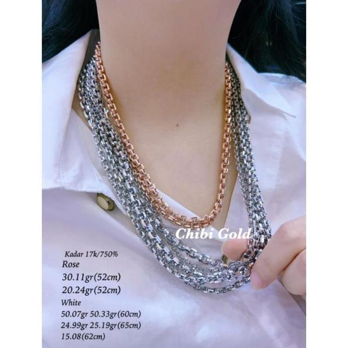 CHIBIGOLD - Kalung emas Tiger emas 700 dan 750 - CHIBIGOLD