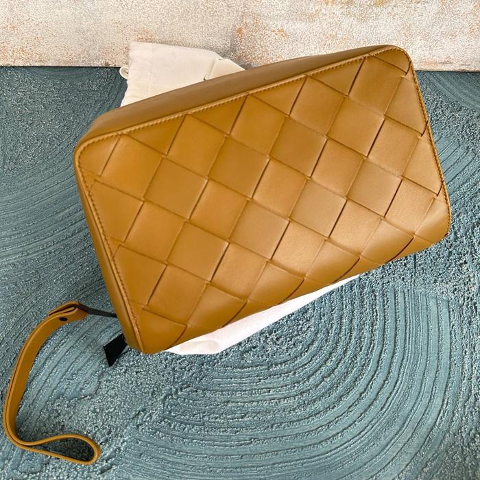 Pouch Clutch Brown 26 x 16 x 7 cm