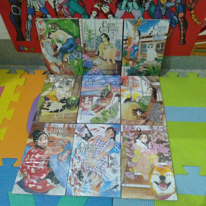 komik full set tamat chion and the cat temple segel