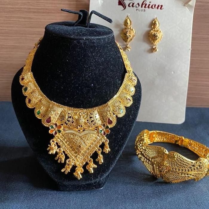 kalung dubai lapis emas anti karat/ kalung emas dubai kualitas premium