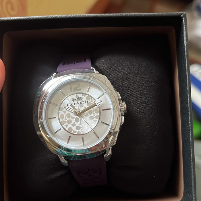 Jam Coach Boyfriend Ungu Rubber