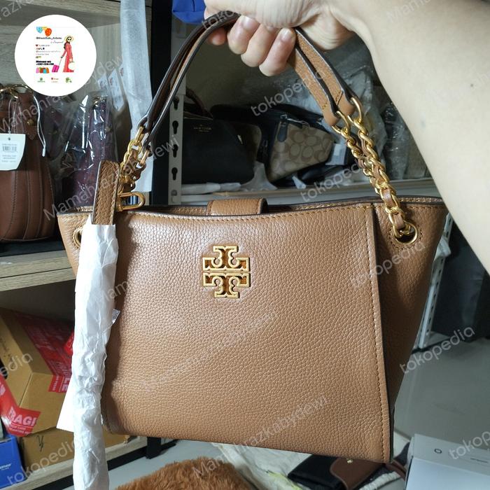 Tas TB Britten Mini Tote bag Bark crossbody UK.23/29x9x20 Authentic