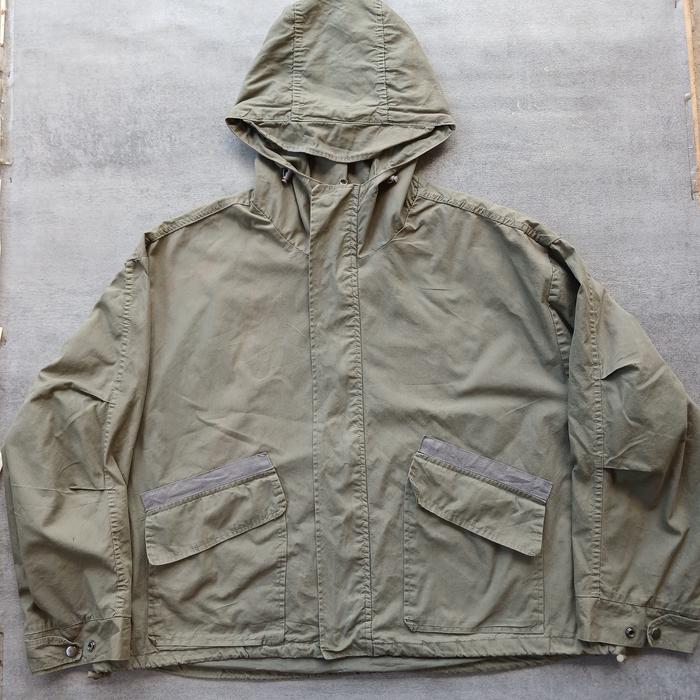 jaket vintage army gorpcore second