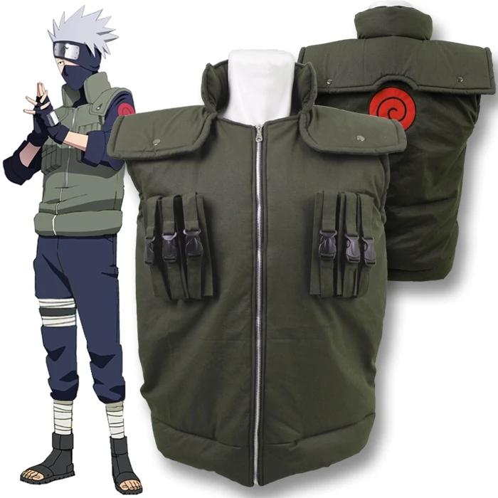 Rompi Jonin Konoha Rompi Kakashi Rompi Naruto uzumaki Dewasa Pria