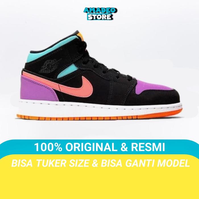 Jordan 1 Mid Multicolour Candy Original Bnib
