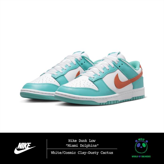 Nike Dunk Low “Miami Dolphins”