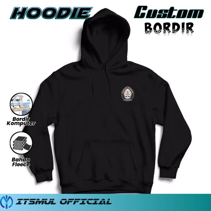 Jaket Hoodie Undip Universitas Diponegoro Bordir
