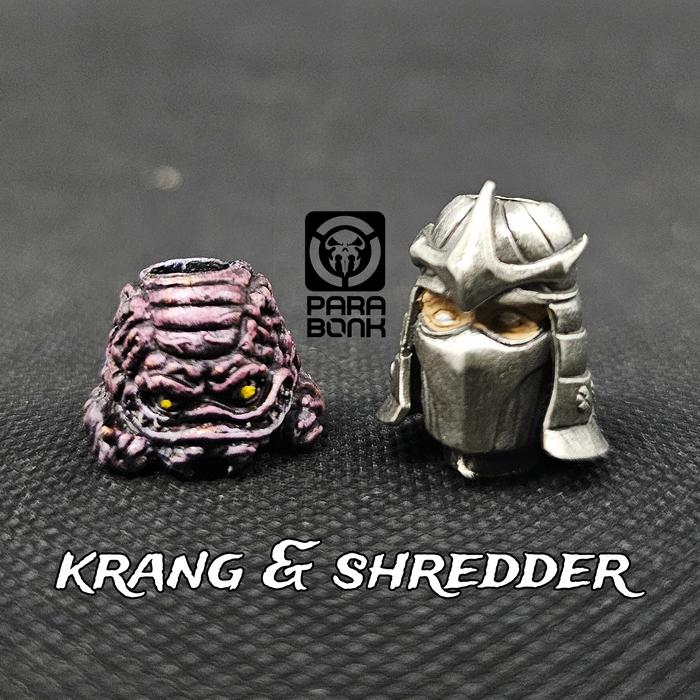 krang and shredder TMNT premium beads