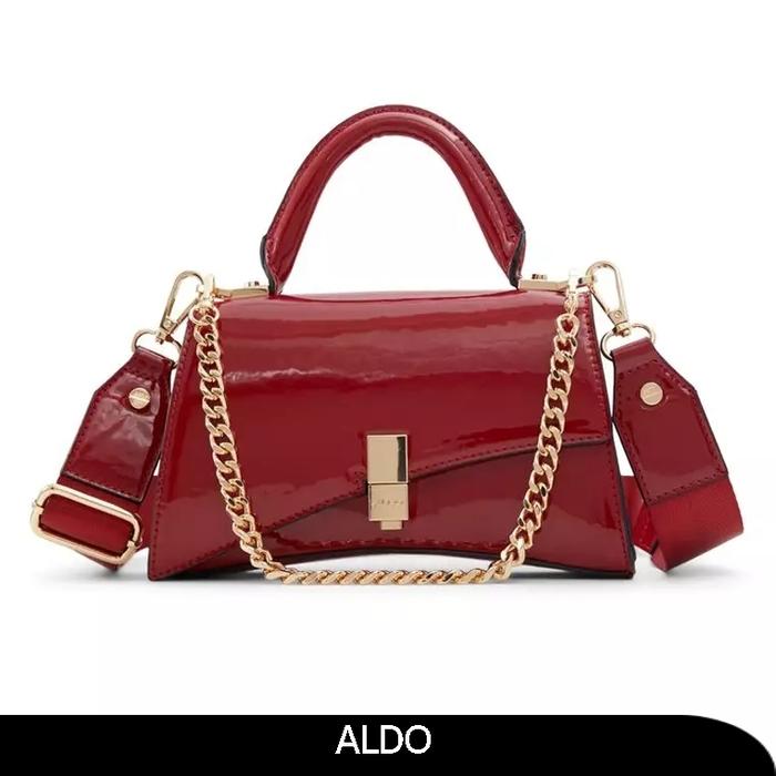 ALDO Lucena Top Handle Bag Wanita - Red