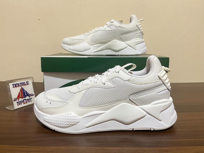 Sepatu Sneakers casual Puma RS-X Geek 391174 06 White Vapor gray Original BNIB