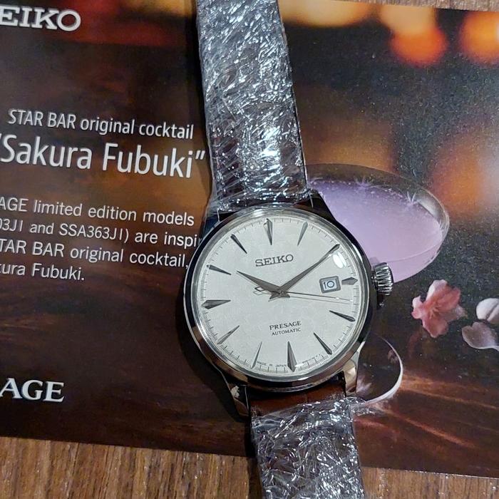 Seiko Sakura Fubuki SRPC03j1 SRPC03 Presage Cocktail (100% Original) Extreme Rare