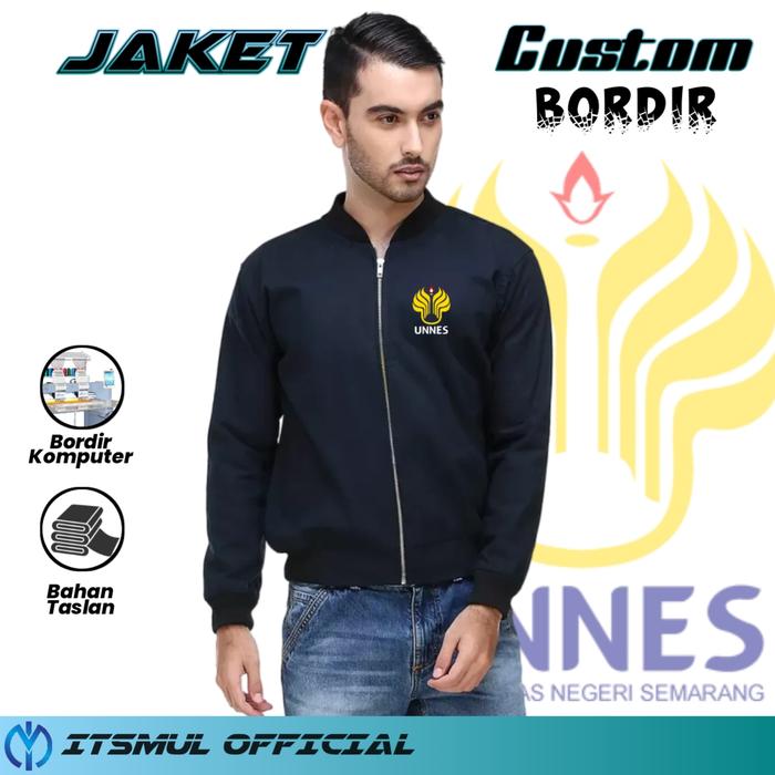 Jaket UNNES Jaket Universitas Negeri Semarang Bordir