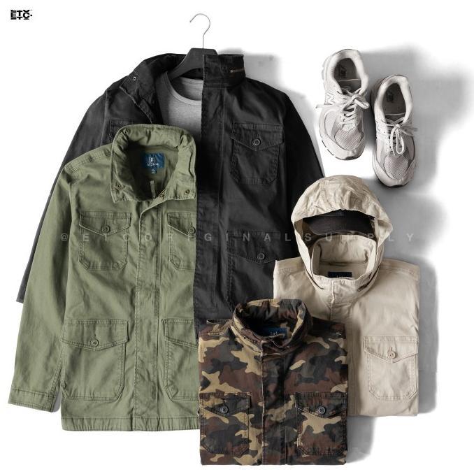 Ekstra Grge M65 Utility Hoodie Jacket