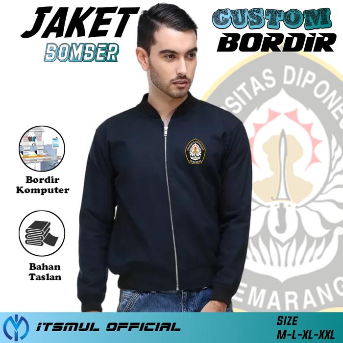 Jaket UNDIP Jaket Universitas Diponegoro Bordir