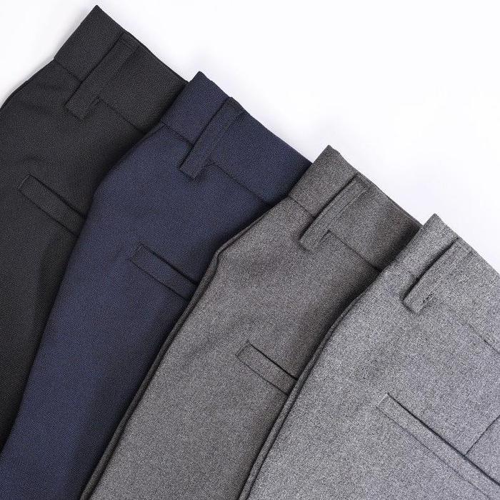 Terjangkau Erjee - Celana Bahan Formal Pria Slimfit Size 27 Sampai 38
