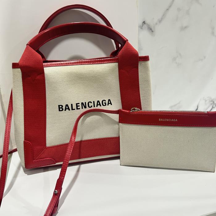 Balenciaga cabas canvas res