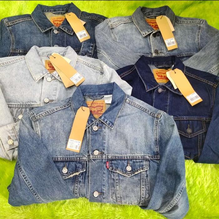jaket levis pria original 501