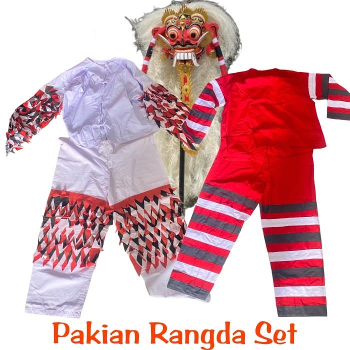 Pakaian Rangda Set - Baju Rangda Set - Baju penari Rangda - Pakian Tari Rangda - Pakian Penari Rang