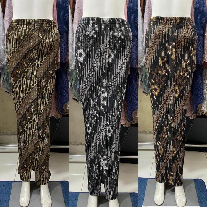 Rok Plisket Wiron Batik/Rok Wiron Modern