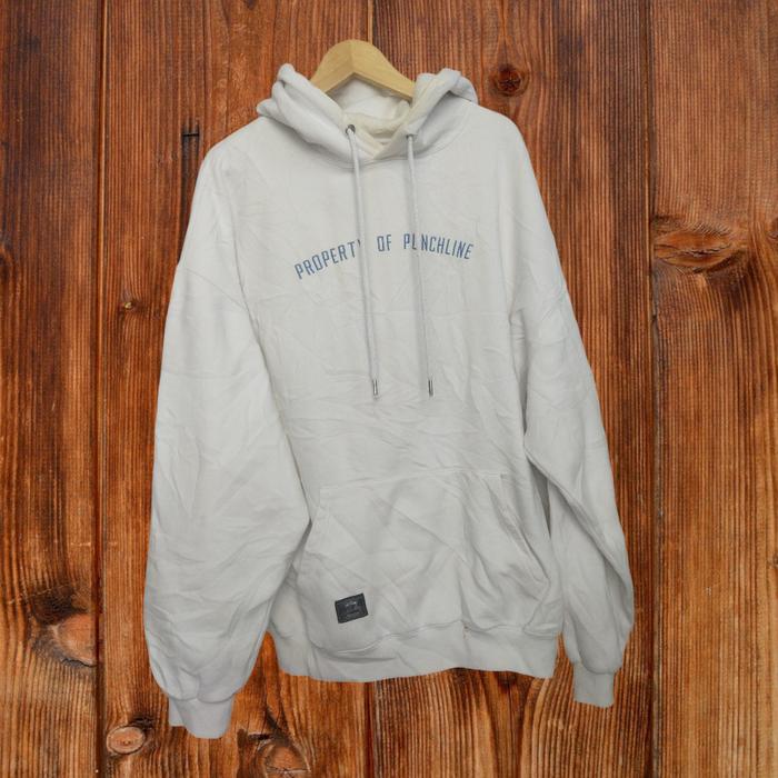 JAKET HOODIE PRIA WANITA JUMBO PUNCHLINE SECOND BRANDED IMPORT