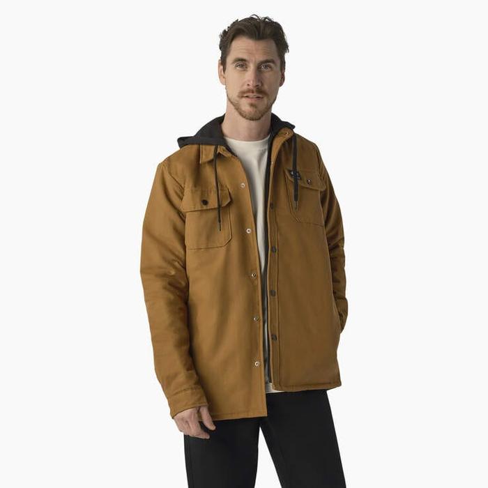 JACKET DICKIES SKATEBOARDING DUCK HOODED TJSK5 BROWN DUCK Original
