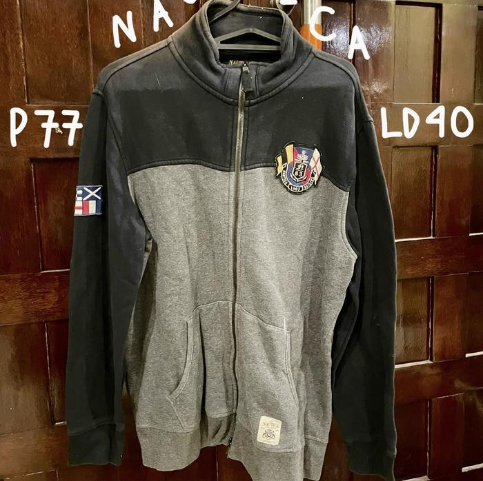 Jaket vintage NAUTICA sailing zip up fleece jacket